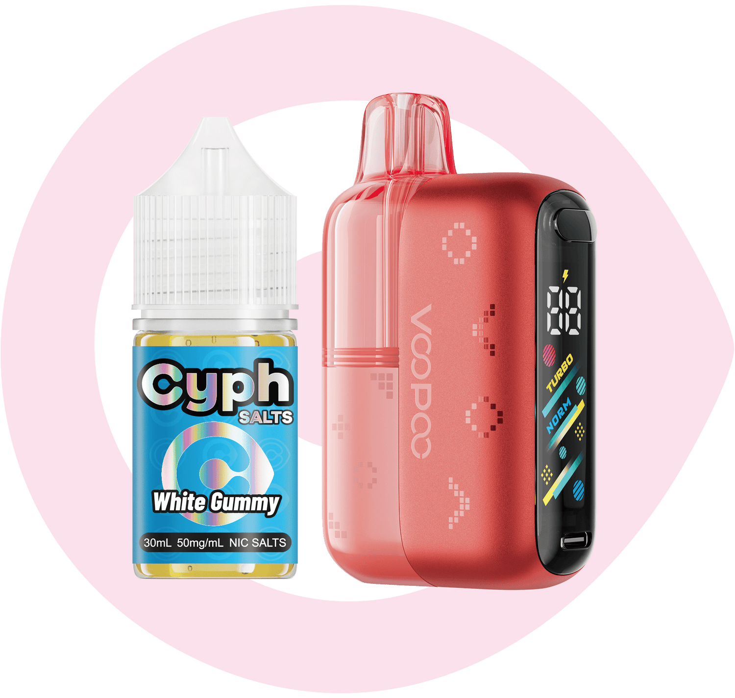 VOOPOO NAVI 80K Kit X Cyph Salts Bundle