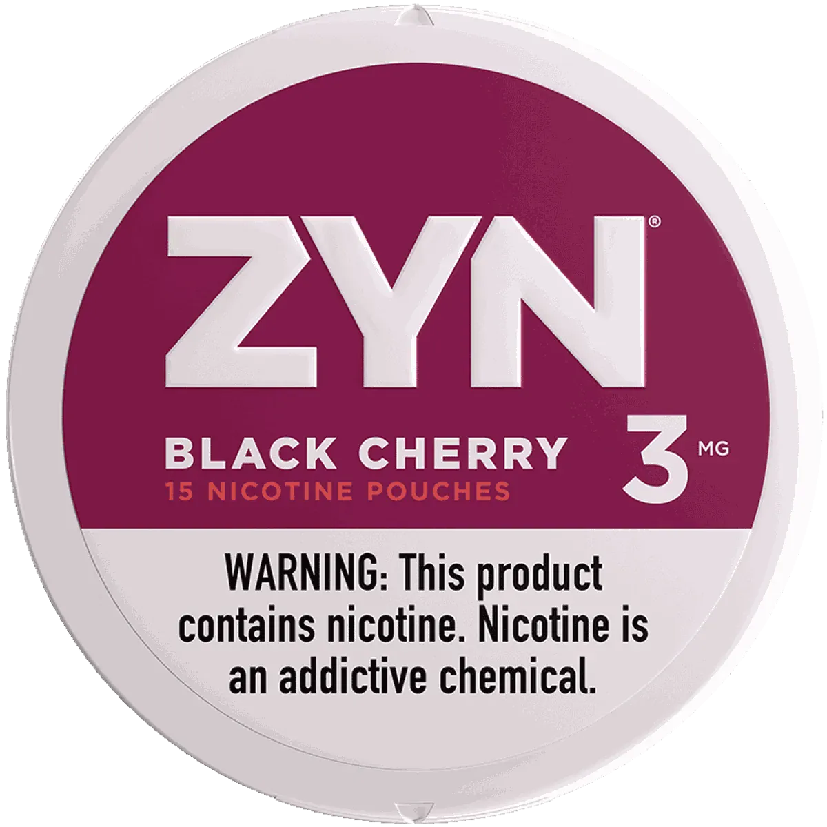 Black Cherry - ZYN Nicotine Pouches - 15ct
