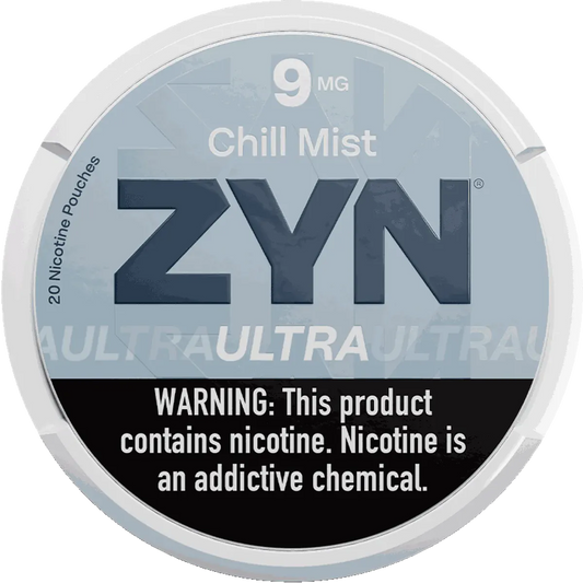 Chill Mist - ZYN Ultra Nicotine Pouches - 20ct
