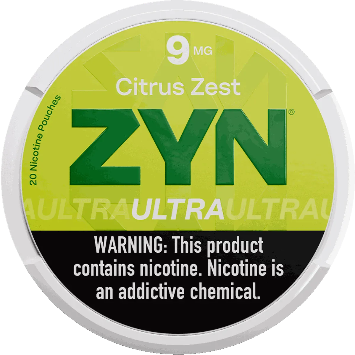 Citrus Zest - ZYN Ultra Nicotine Pouches - 20ct