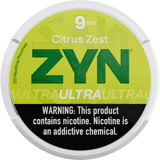 Citrus Zest - ZYN Ultra Nicotine Pouches - 20ct