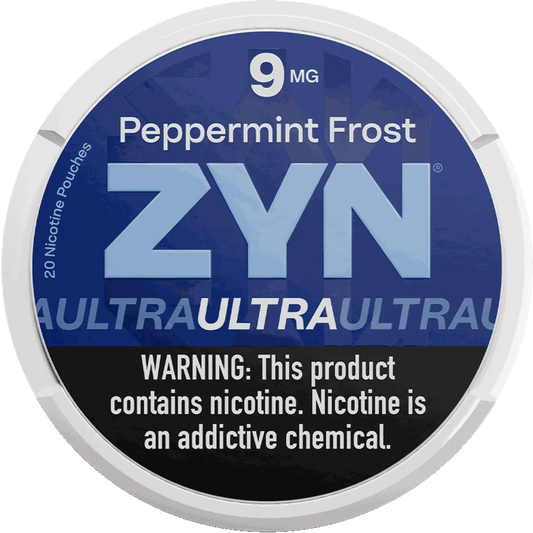 Peppermint Frost - ZYN Ultra Nicotine Pouches - 20ct