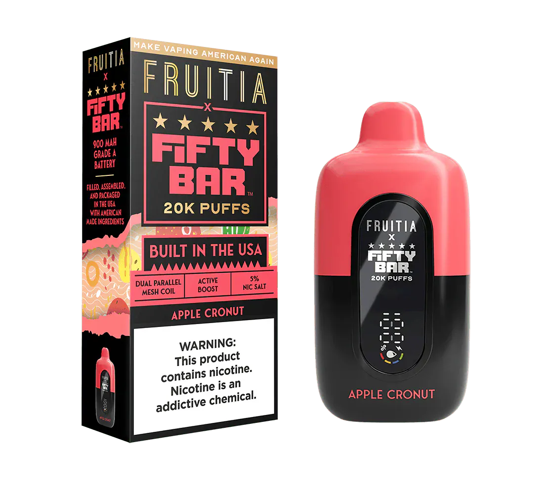 Fruitia x Fifty Bar 20K Disposable