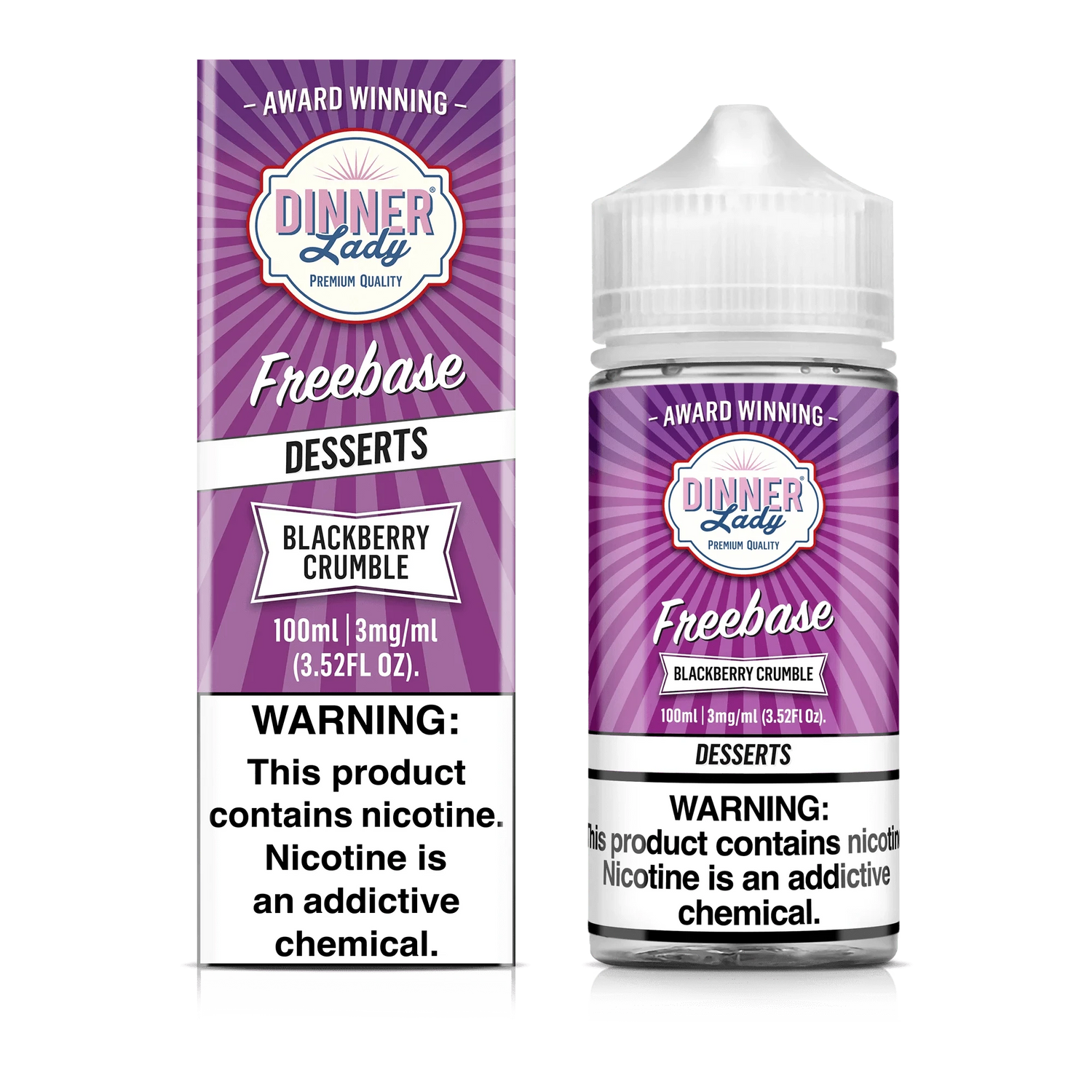 Blackberry Crumble - Dinner Lady - 100mL