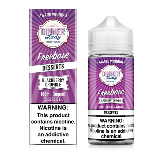 Blackberry Crumble - Dinner Lady - 100mL