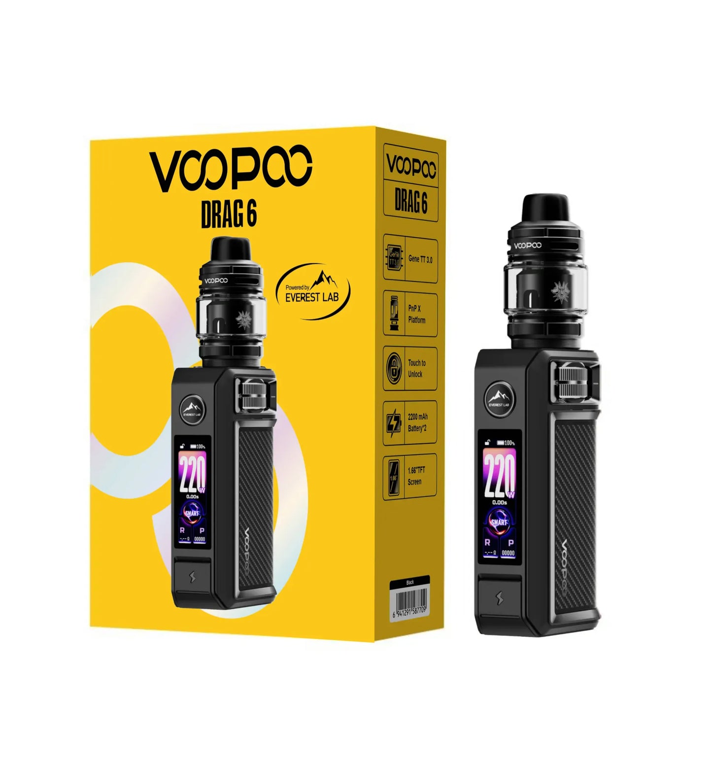 VOOPOO Drag 6 220W Starter Kit