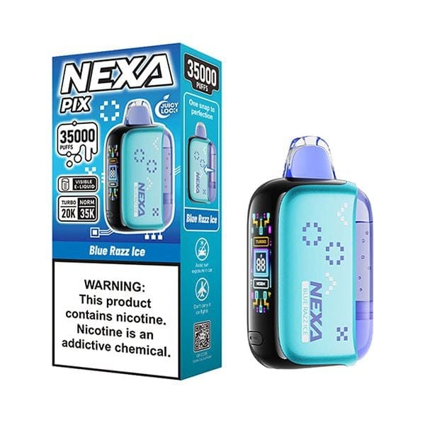 NEXA PIX 35K Disposable Vape 35K Puffs, Freshness Seal, Turbo Mode Giant Vapes NEXA PIX 35K Disposable Vape 35K Puffs, Freshness Seal, Turbo Mode Giant Vapes