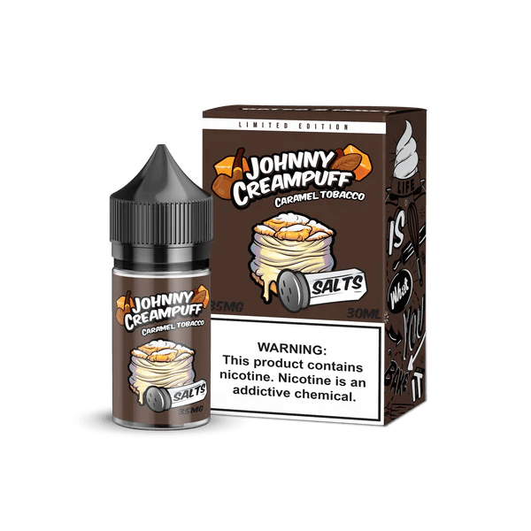 Caramel Tobacco SALT - Johnny Creampuff - 30mL