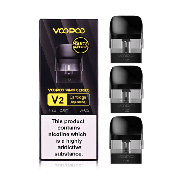 VOOPOO Vinci V2 Replacement Pods - Vape Pod - Giant Vapes VOOPOO Vinci V2 Replacement Pods - Vape Pod - Giant Vapes