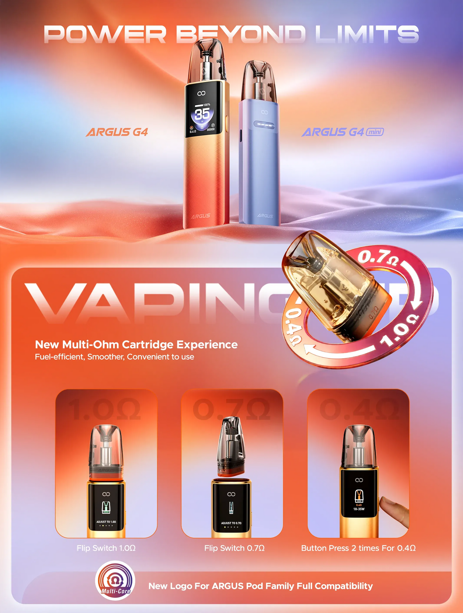VOOPOO Argus G4 35W Pod System