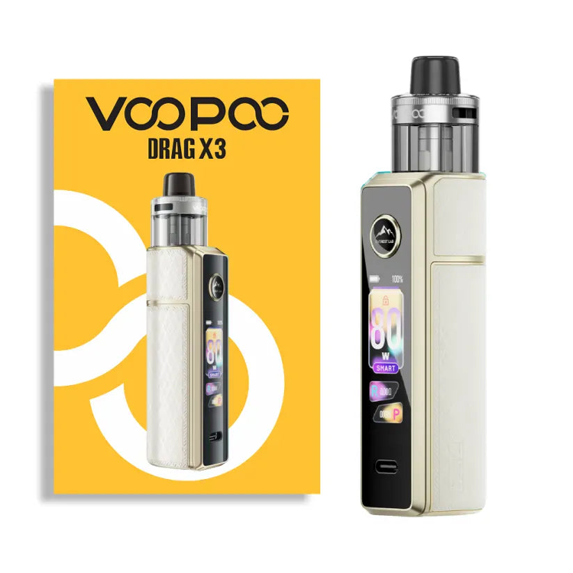 VOOPOO Drag X3 Kit | 80W Touchscreen Pod Mod At Giant Vapes! VOOPOO Drag X3 Kit | 80W Touchscreen Pod Mod At Giant Vapes!