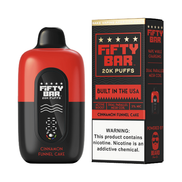 Fifty Bar 20K Disposable | Beard Vape Co. Collaboration Giant Vapes Fifty Bar 20K Disposable | Beard Vape Co. Collaboration Giant Vapes