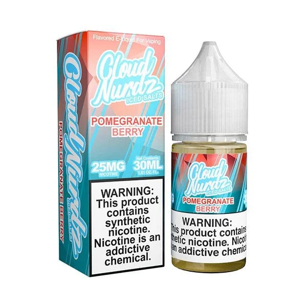 ICED Pomegranate Berry SALT - Cloud Nurdz - 30mL