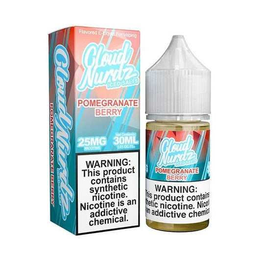 ICED Pomegranate Berry SALT - Cloud Nurdz - 30mL