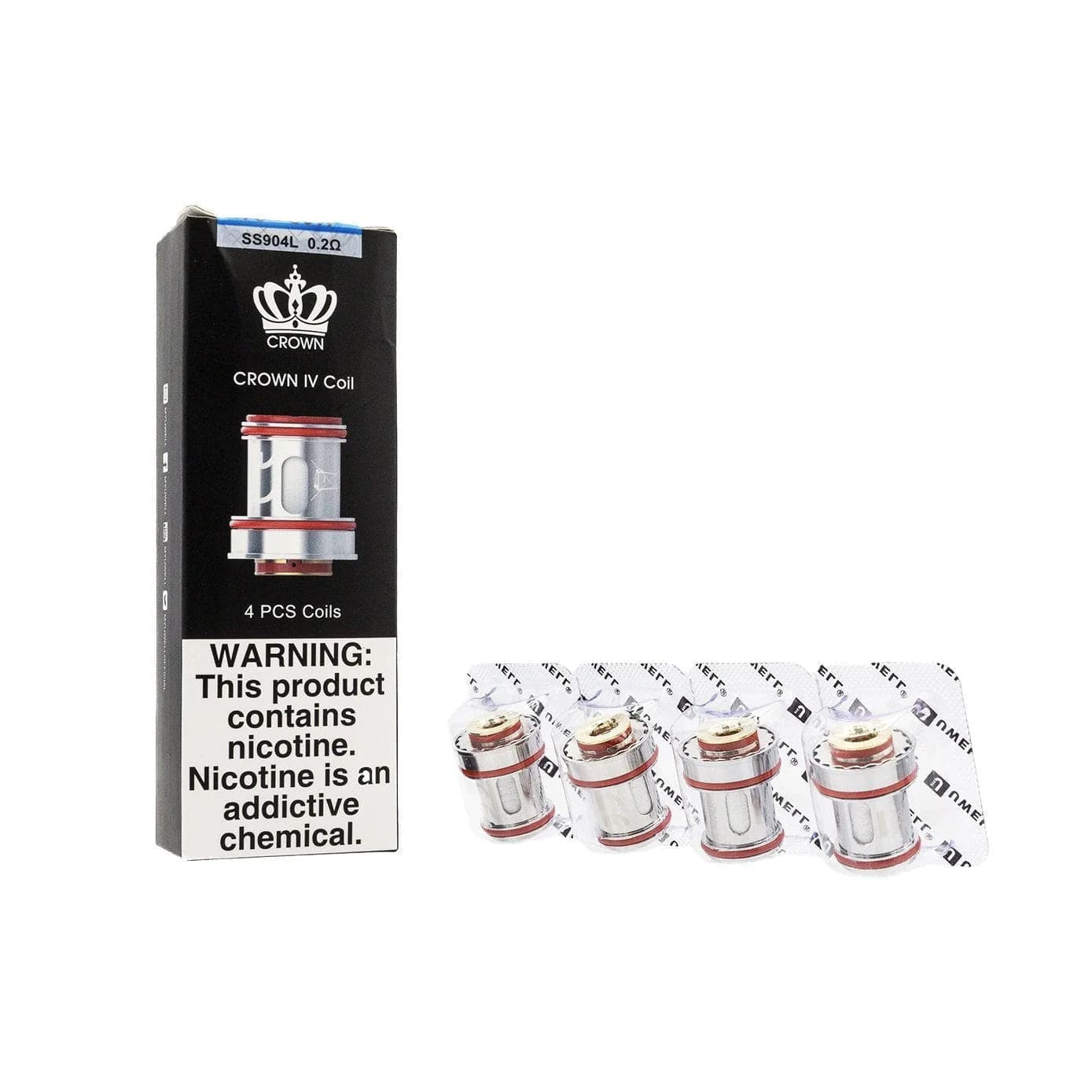 Uwell Crown 4 Replacement Coils - Vape Coil - Giant Vapes Uwell Crown 4 Replacement Coils - Vape Coil - Giant Vapes