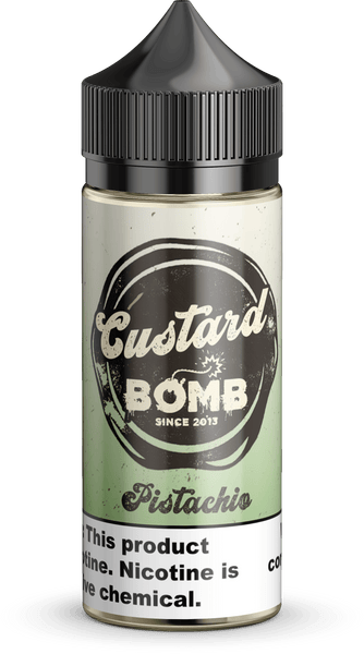 Custard Bomb Pistachio Vape Juice 100mL  Vapergate  Giant Vapes