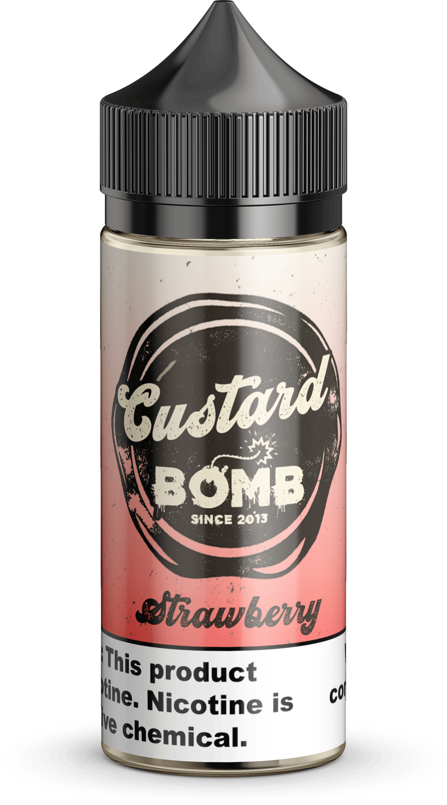 Strawberry - Custard Bomb - 100mL