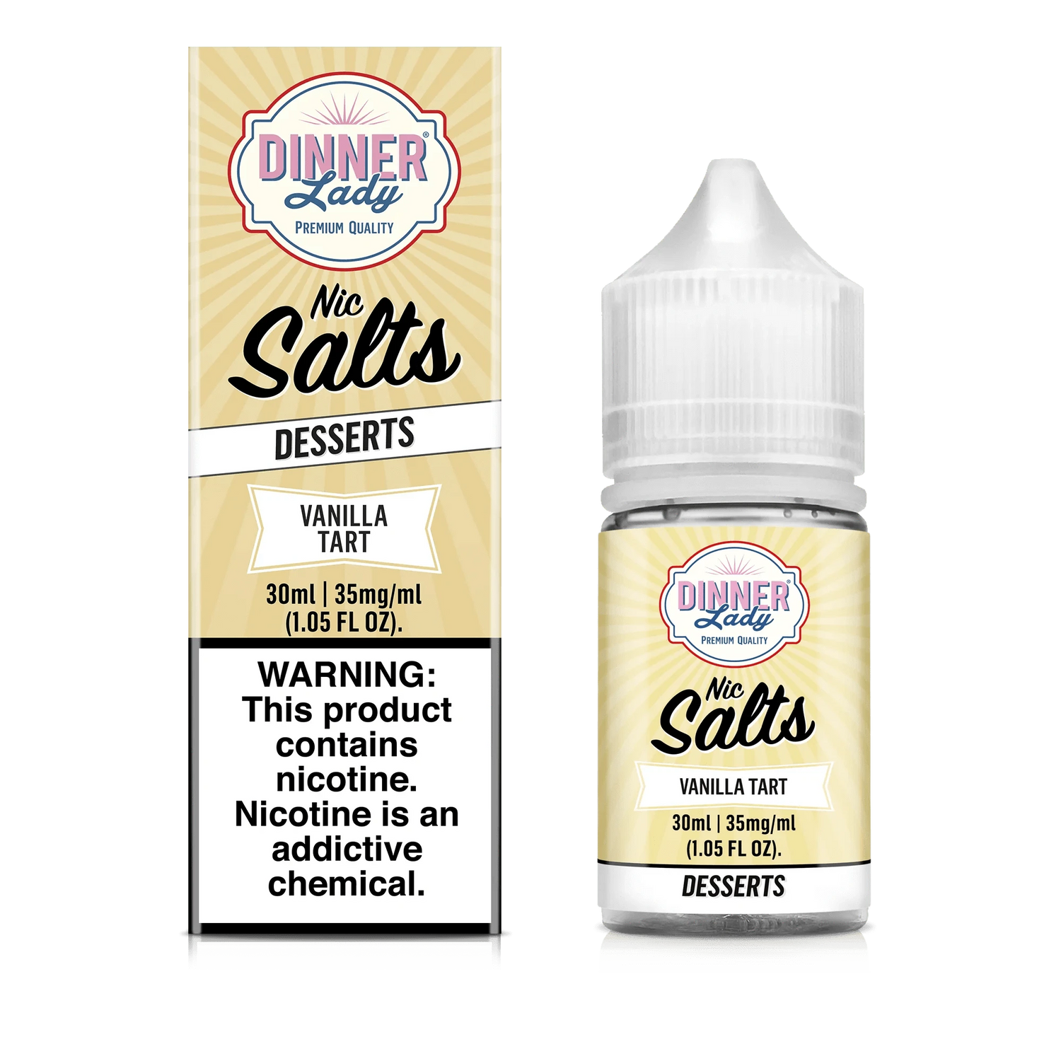 Vanilla Tart SALT 30mL | Dinner Lady Nicotine Salt Vape Giant Vapes Vanilla Tart SALT 30mL | Dinner Lady Nicotine Salt Vape Giant Vapes