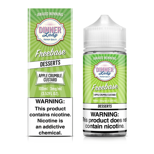 Apple Crumble Custard - Dinner Lady - 100mL