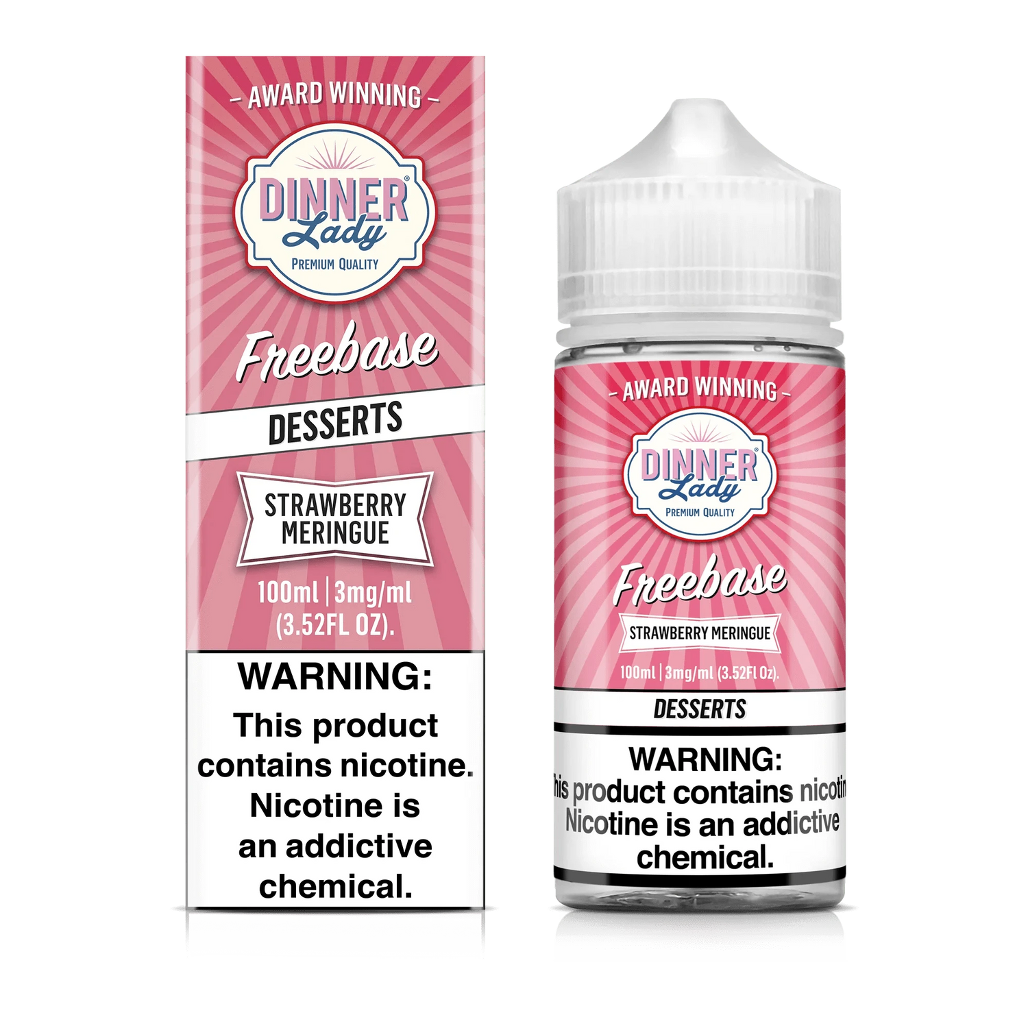 Strawberry Meringue - Dinner Lady - 100mL