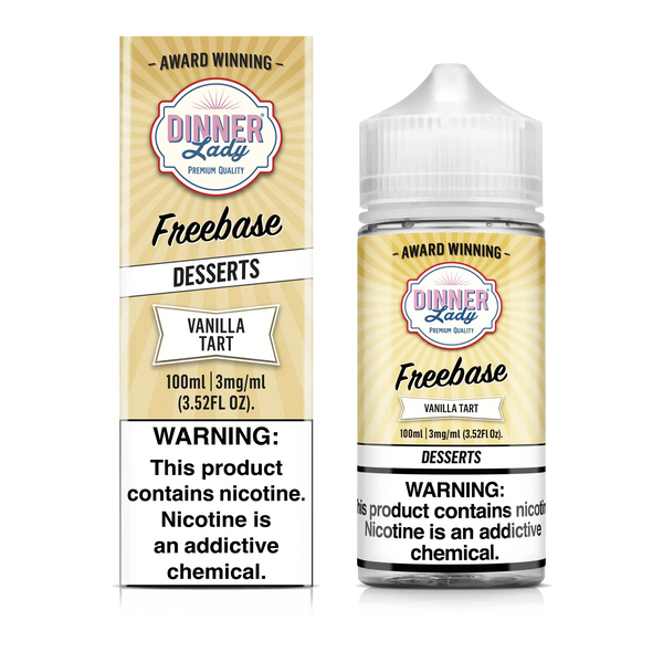 Vanilla Tart Vape Juice 100mL | Dinner Lady E-Liquid Giant Vapes Vanilla Tart Vape Juice 100mL | Dinner Lady E-Liquid Giant Vapes