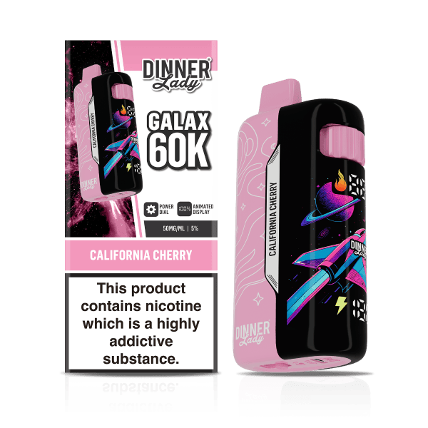 Dinner Lady Galax 60K Disposable | 60,000 Puffs & Adjustable Power Giant Vapes Dinner Lady Galax 60K Disposable | 60,000 Puffs & Adjustable Power Giant Vapes