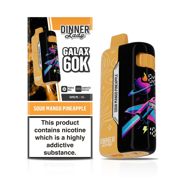 Dinner Lady Galax 60K Disposable | 60,000 Puffs & Adjustable Power Giant Vapes Dinner Lady Galax 60K Disposable | 60,000 Puffs & Adjustable Power Giant Vapes