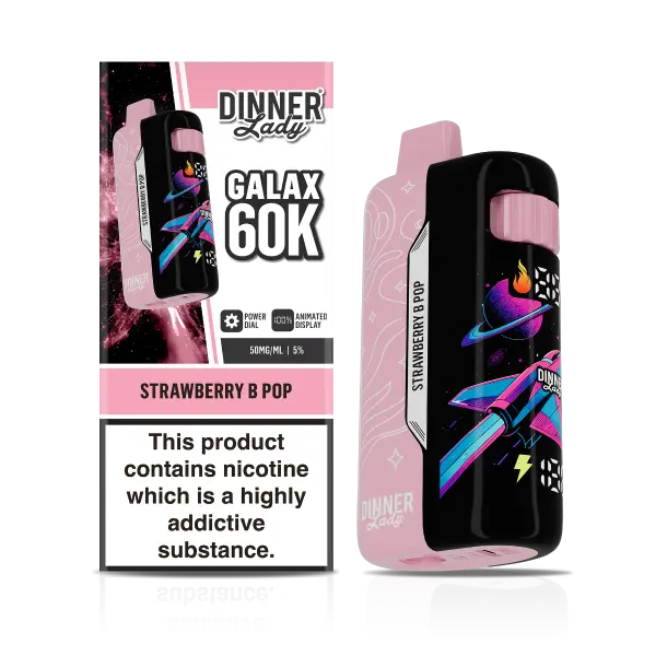 Dinner Lady Galax 60K Disposable | 60,000 Puffs & Adjustable Power Giant Vapes Dinner Lady Galax 60K Disposable | 60,000 Puffs & Adjustable Power Giant Vapes