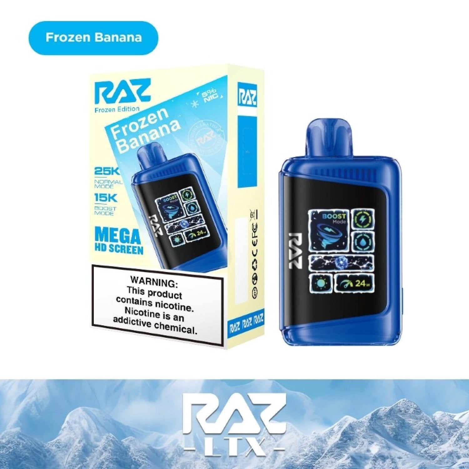 strawberry granola raz flavor RAZ LTX DC25000 Disposable - Vape Disposable
