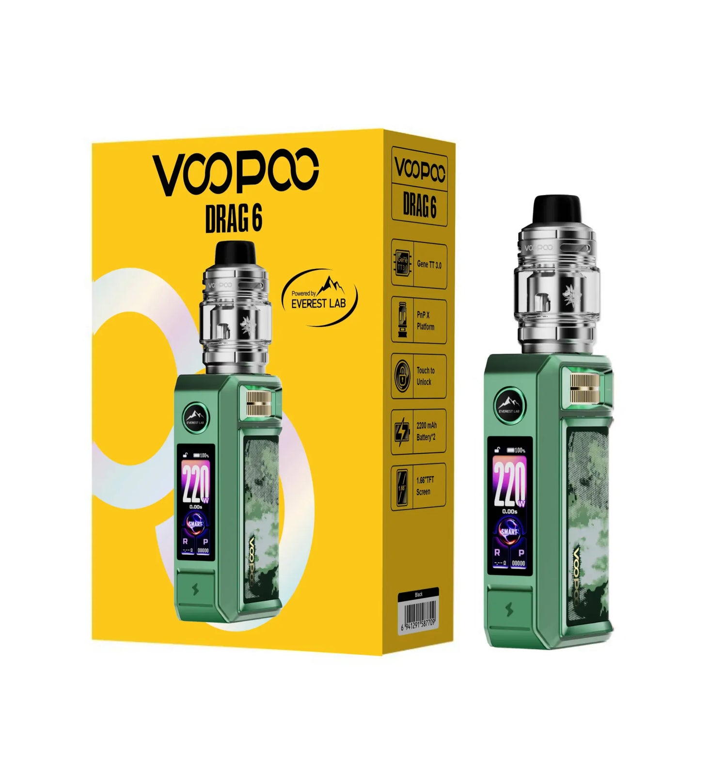 VOOPOO Drag 6 220W Starter Kit