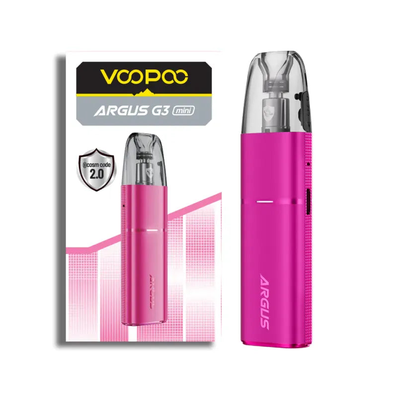VOOPOO ARGUS G3 Mini 30W Pod System – Compact 1350mAh Pod Vape – Giant Vapes