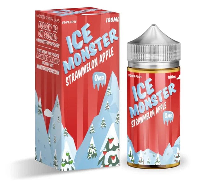 Strawmelon Apple - Ice Monster - 100mL