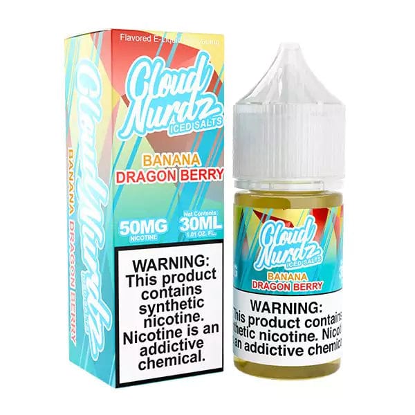 ICED Banana Dragon Berry SALT - Cloud Nurdz - 30mL