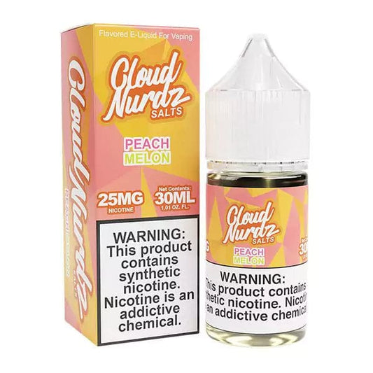 Peach Melon SALT - Cloud Nurdz - 30mL