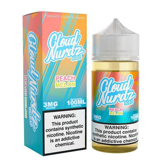 ICED Peach Melon - Cloud Nurdz - 100mL