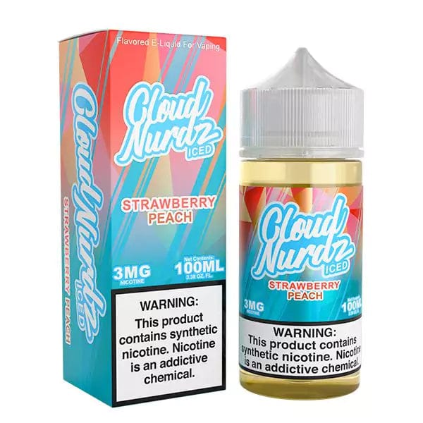 ICED Strawberry Peach - Cloud Nurdz - 100mL