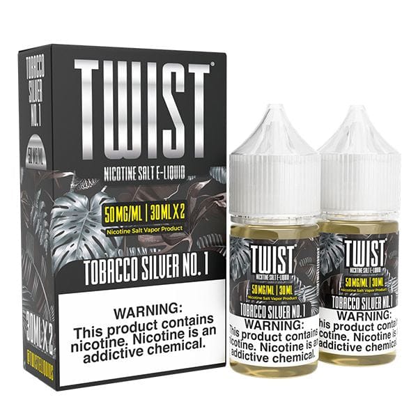 Tobacco Silver No. 1 SALT - Twist E-Liquids - 60mL