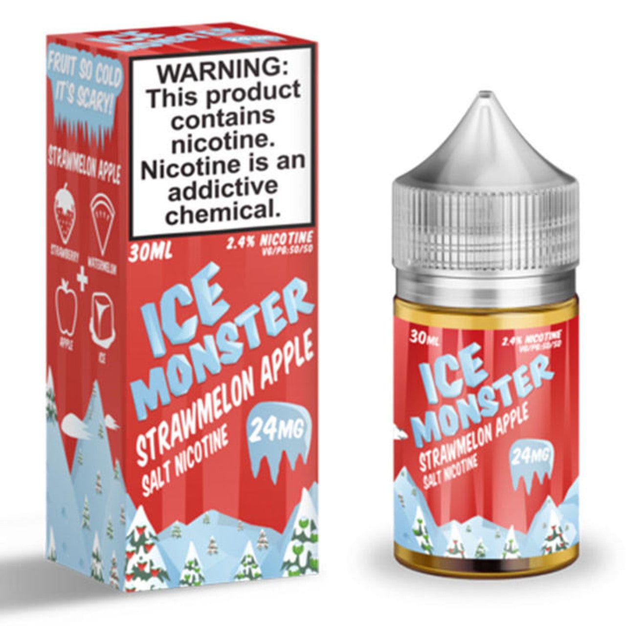 Strawmelon Apple SALT - Ice Monster - 30mL