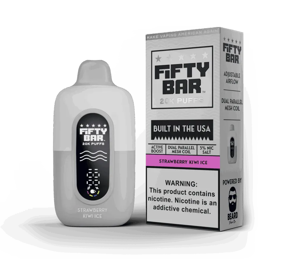 Fifty Bar 20K Disposable | Beard Vape Co. Collaboration Giant Vapes Fifty Bar 20K Disposable | Beard Vape Co. Collaboration Giant Vapes