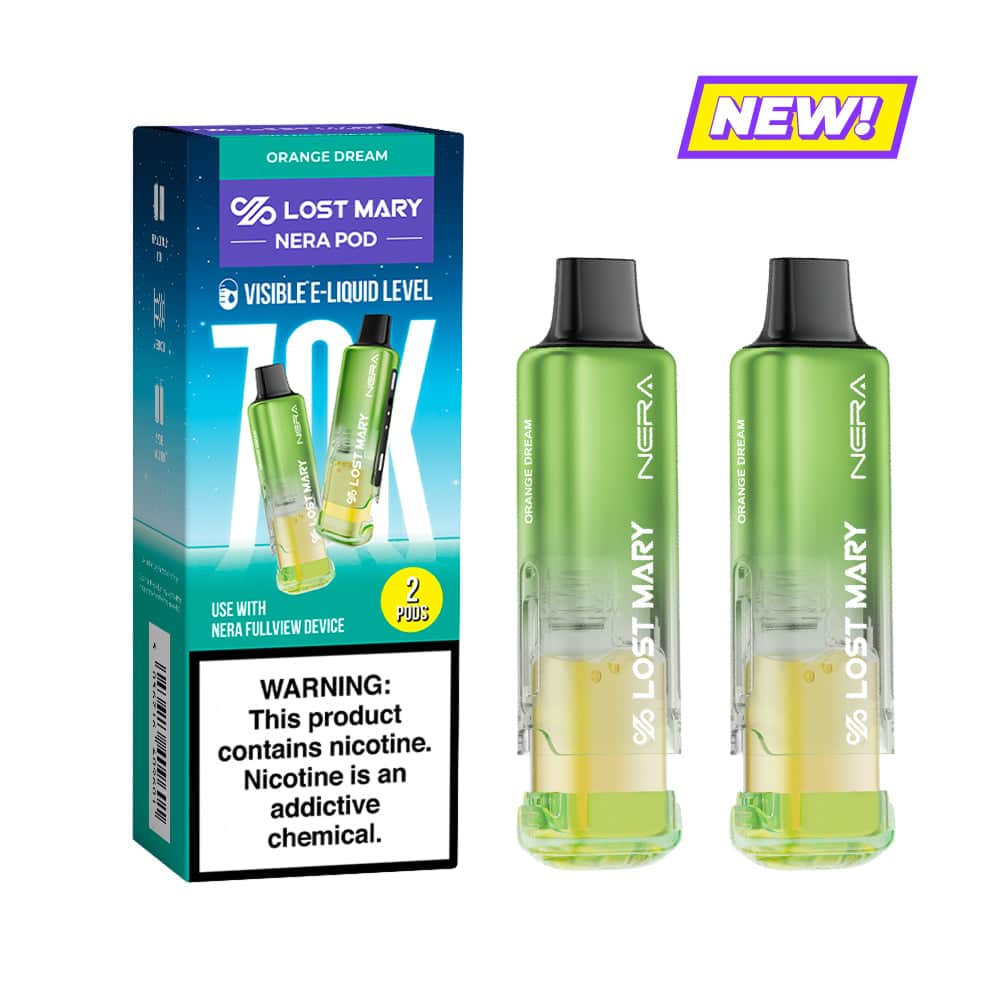 Lost Mary NERA Fullview 70K Disposable PODS