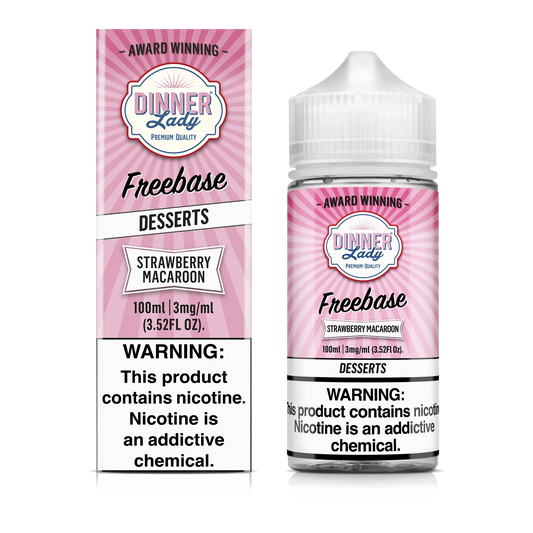Strawberry Macaroon - Dinner Lady - 100mL