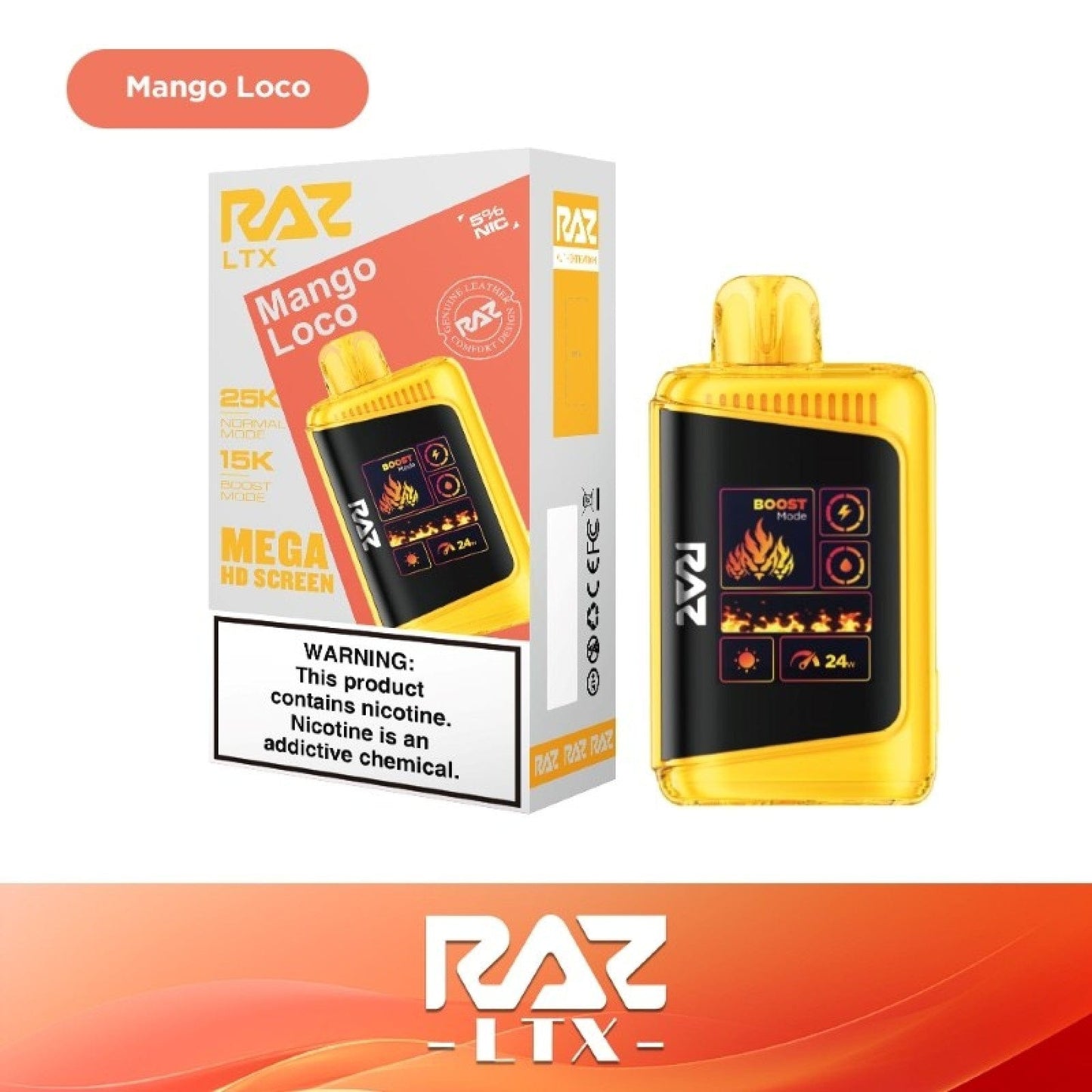 RAZ LTX DC25000 Disposable