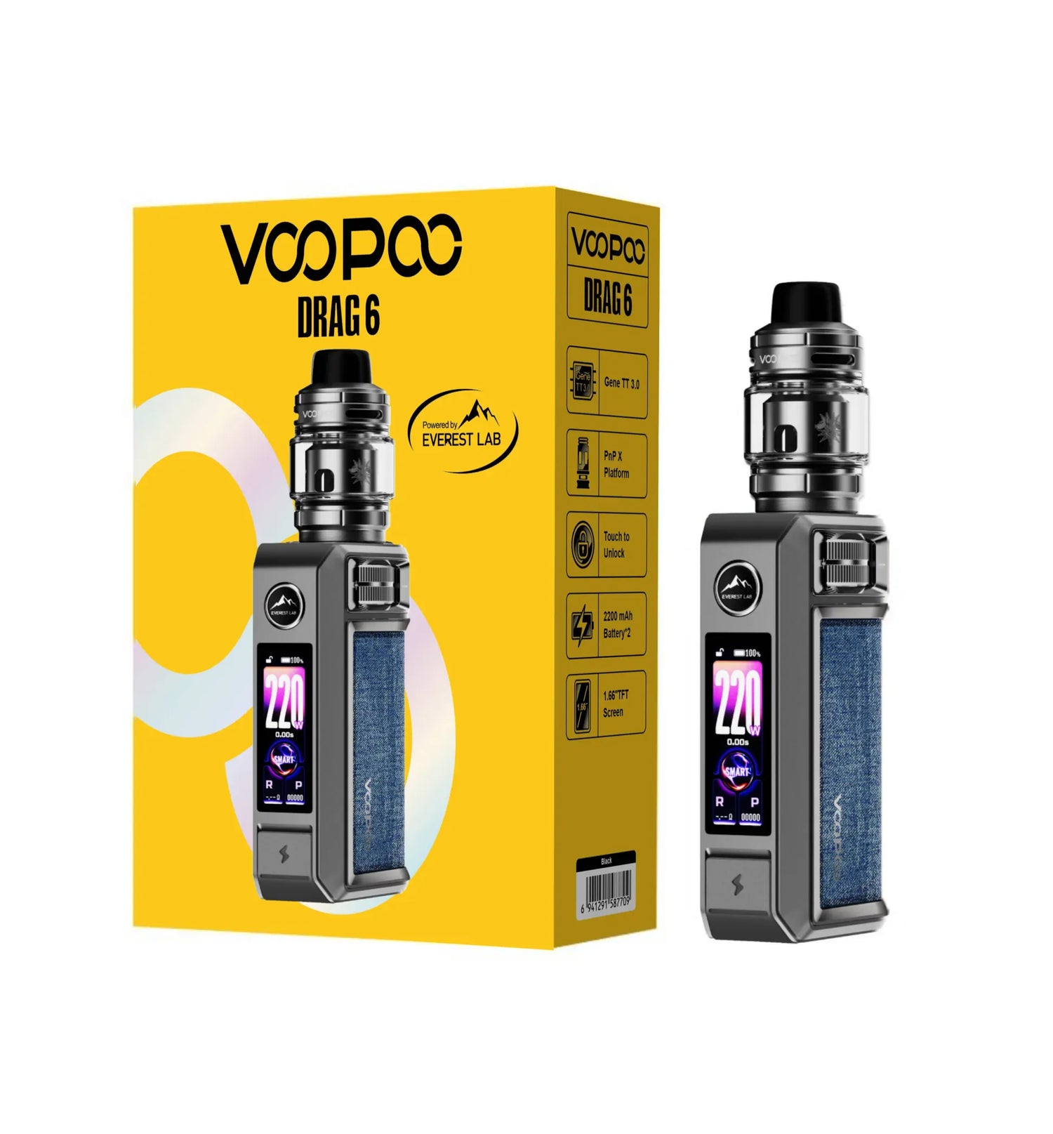 VOOPOO Drag 6 220W Starter Kit