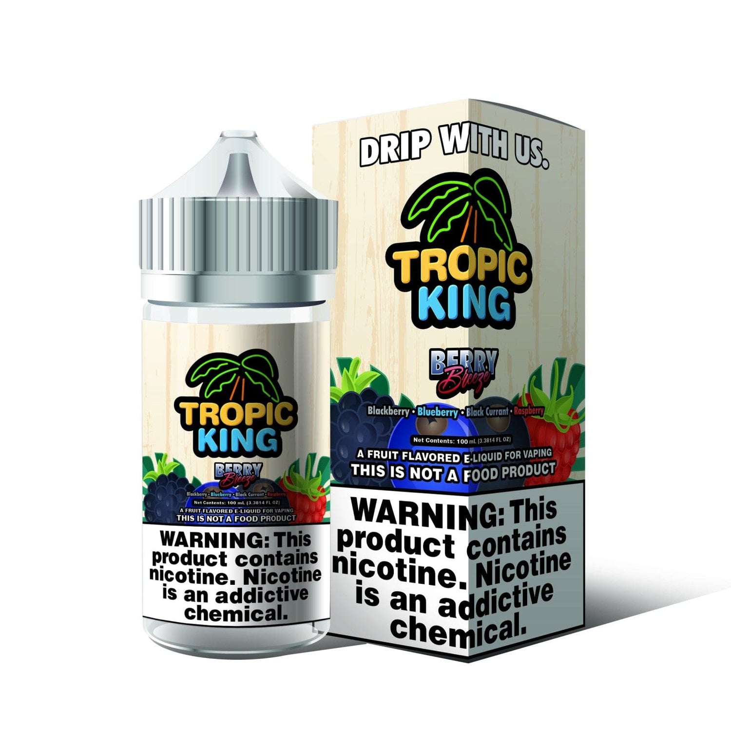 Berry Breeze - Tropic King - Candy King - 100mL