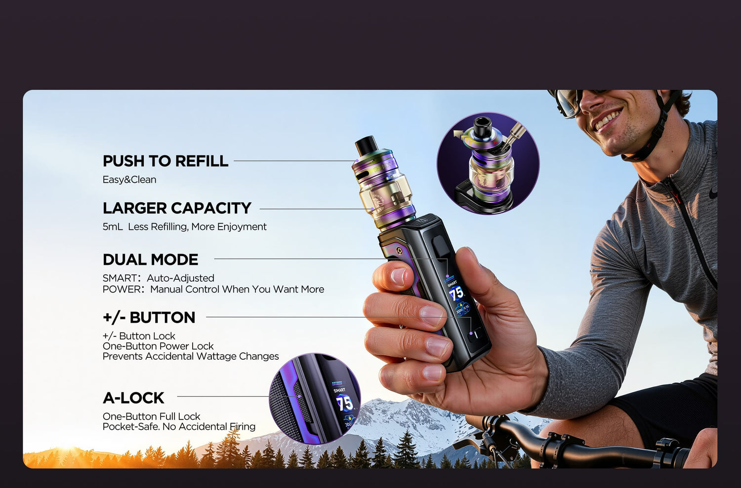 GeekVape Aegis Mini 5 100W Starter Kit