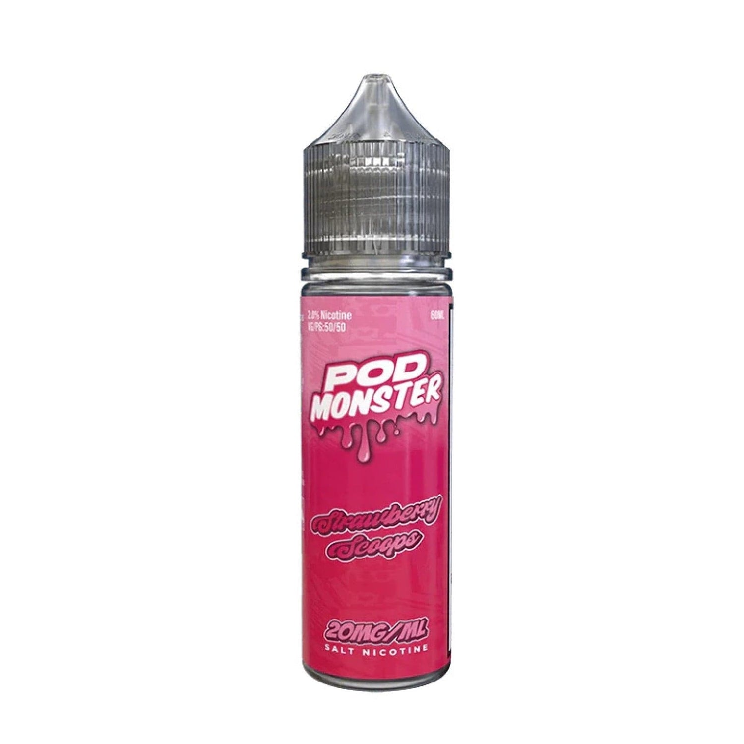 Strawberry Scoops SALT - Pod Monster - Salt Nic | Giant Vapes Strawberry Scoops SALT - Pod Monster - Salt Nic | Giant Vapes