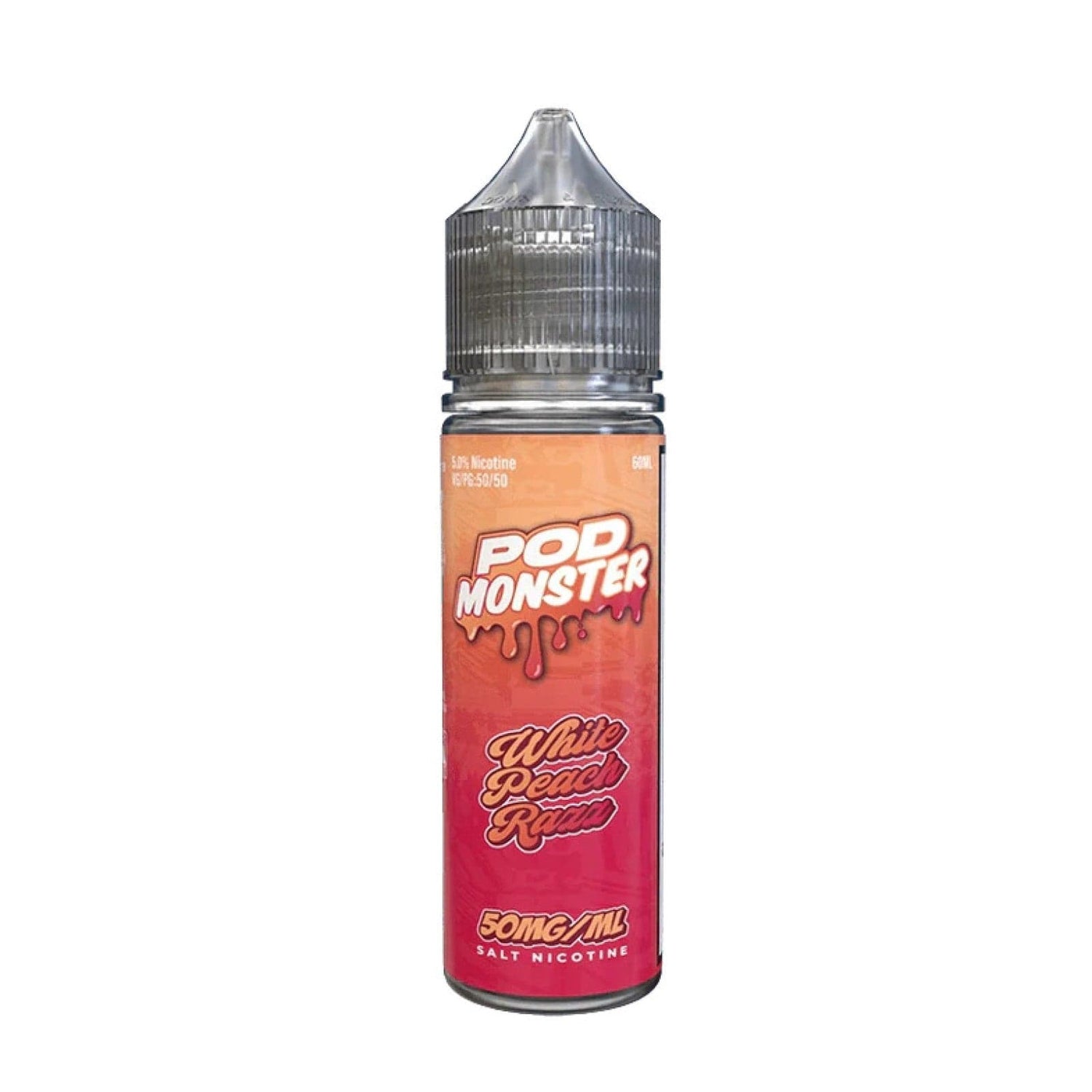 White Peach Razz SALT - Pod Monster - 60mL