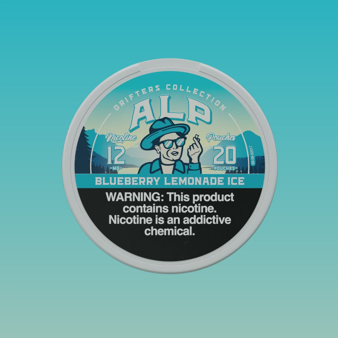 Blueberry Lemonade ICE - ALP Nicotine Pouches - 20ct