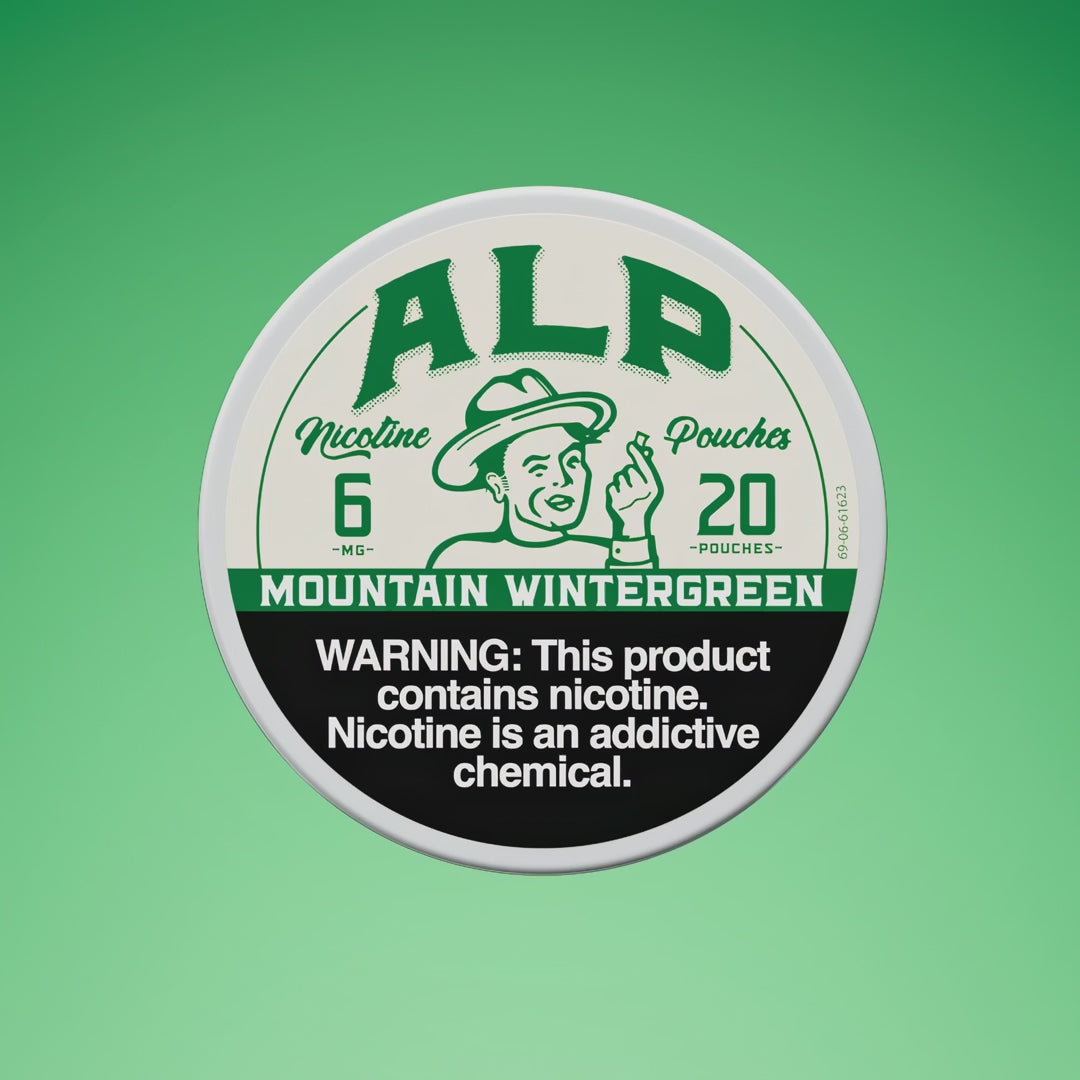 Mountain Wintergreen - ALP Nicotine Pouches - 20ct