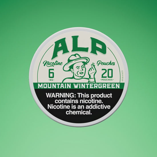 Mountain Wintergreen - ALP Nicotine Pouches - 20ct